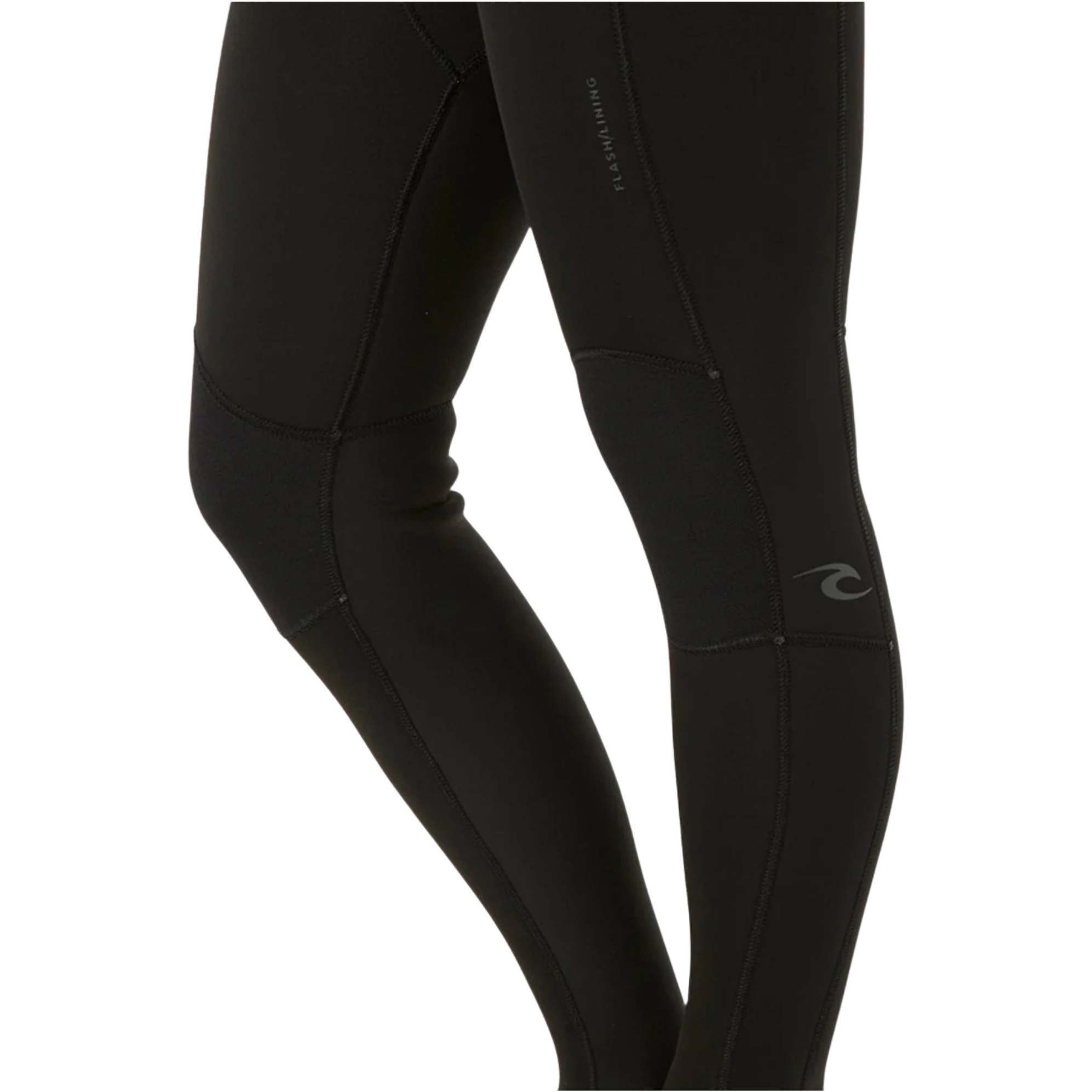 2026 Rip Curl Da Donna Dawn Patrol 3/2mm Chest Zip Muta 161WFS - Black